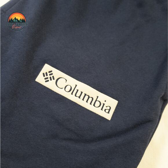 NWT Columbia Tapered Leg Sweatpants Navy White Collegiate Stretch Men Sz 1X/XXL - Picture 6 of 10